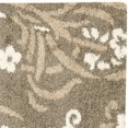 thumbnail image 3 of Safavieh Florida Shag Collection SG457-7913 Smoke and Beige Square Area Rug (4' Square), 3 of 3