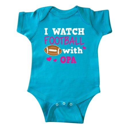 

Inktastic I Watch Football with My Opa Gift Baby Girl Bodysuit