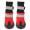 Red, variant on FAGINEY 4Pcs/set Waterproof Pet Dog Shoes Anti-Slip Protective Boots for Large Dogs, Pet Boots, Dog Boots