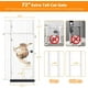 thumbnail image 3 of Pet Gate LiTail 71 extra alto con puerta para gatos de 68 a 95 cm de ancho, color blanco, 3 of 9