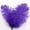 Purple, variant on Large Ostrich Feathers Colorful Plumes For Wedding Centerpiece Flower Arrangement Home Decor(Purple)