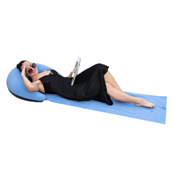 YIEMEEN Soft Inflatable Beach Mat Air Bed Travel Mattress for Pools party Beach Accessory