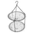 thumbnail image 1 of LIFKOME Bird Baths for Outdoors Hanging Bird Bath Grey Iron 1 Piece for Patio, 1 of 6