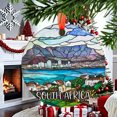 thumbnail image 2 of South Africa Christmas Ornament, Ceramic, Acrylic - Destination Souvenir, Festive Tree, Travel Memento 2025, Jetsetter Gift, Edition, Holiday Tree Decoration, 2 of 5
