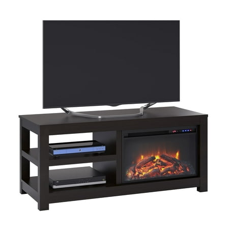Ameriwood Home Glyndon Electric Fireplace TV Stand for TVs up to 55