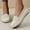 #055-Beige, variant on Wowcloth Women's Fashion Casual Shoes – Slip-On Lightweight Anti-Slip with Comfortable Insole for Everyday Wear