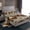 Brown White, variant on Castle Fairy Highland Bull 4pcs Bed Sheets for Kids Teens Adults,Farmhouse Animal King Sheets,Exotic Style Super Cozy Sheet Set,Breathable Home Decor