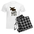 thumbnail image 6 of CafePress - Alaska Moose Men's Light Pajamas - Men's Light Loose Fit Cotton Pajama Set, 6 of 7