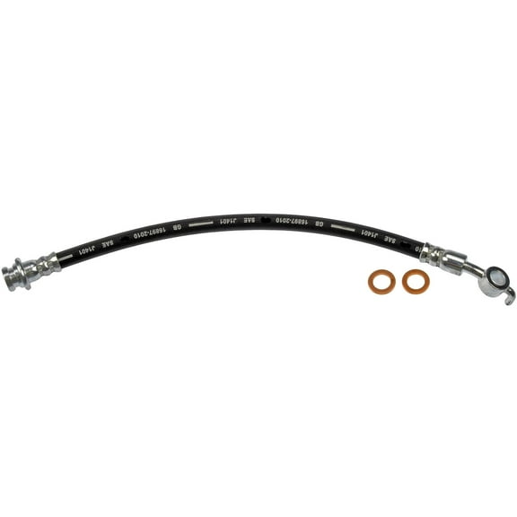 Dorman H621721 Rear Driver Side Outer Brake Hydraulic Hose for Specific Nissan Models Fits select: 2011-2014,2017 NISSAN JUKE