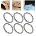 thumbnail image 1 of YSTINNG 20Pcs Metal Rings 4x32mm Iron Sturdy Durable Multifunctional Exquisite Metal O Rings B311-968, 1 of 5