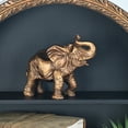 thumbnail image 2 of Bovira Resin Golden Elephant Decor, 2 of 10