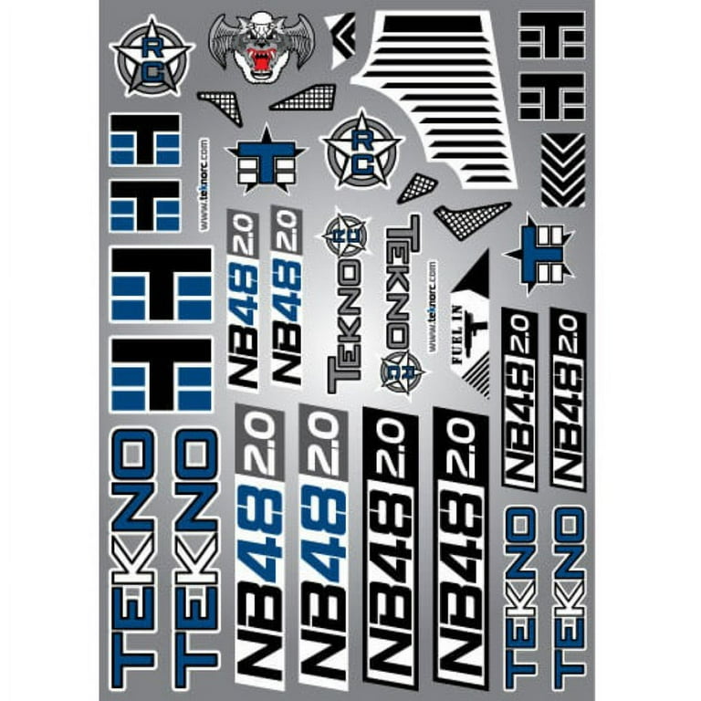 TKR9349 – Decal Sheet (NB48 2.0) TKR9349 – Decal Sheet (NB48 2.0)