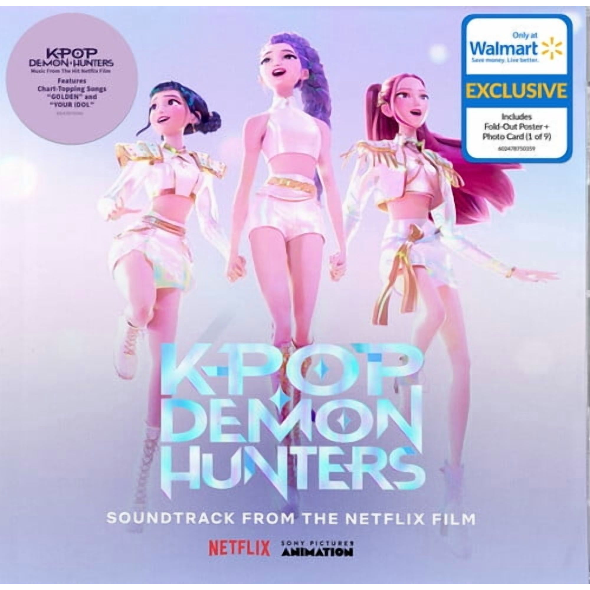 KPop Demon Hunters Cast, HUNTR/X, Saja Boys - KPop Demon Hunters (Soundtrack from the Netflix Film) (Walmart Exclusive) - CD