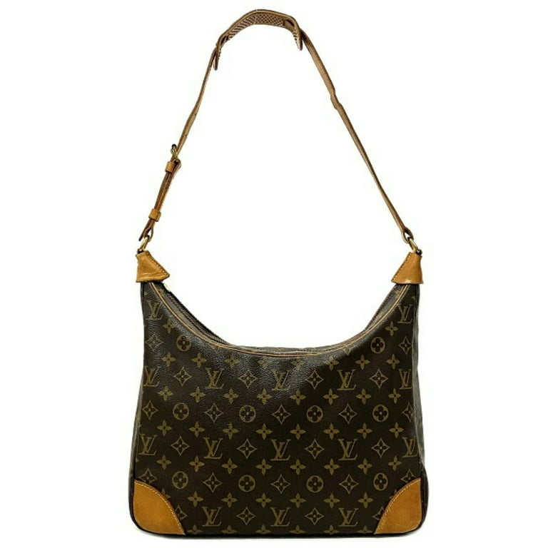 Authenticated Used Louis Vuitton Bag Boulogne 35 Brown Monogram M51260  Shoulder Canvas Nume AZ4925 LOUIS VUITTON Women's 