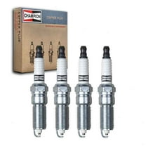 4 pc Champion Copper Plus Spark Plugs compatible with Chevrolet Impala 2.5L L4 2014-2019