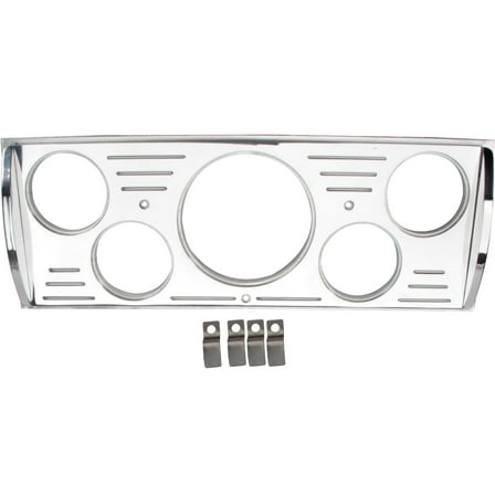 Aluminum 5 Gauge Dash Panel, 1941-46 Chevy Truck