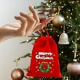 thumbnail image 2 of Dsscvnef Christmas Bag Red Velvet Drawstring Bag Christmas Packaging Bag Jewelry Bag Christmas Snack Bag Drawstring Bag Cool Christmas Ornament Christmas Ornament Daughter, 2 of 6
