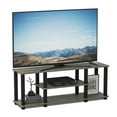 thumbnail image 6 of Furinno Turn-S-Tube No Tools 3D 3-Tier Entertainment TV Stands with Square Tube, French Oak/Black, 6 of 6