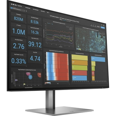 UPC: 0195122261139 | HP 27  60 Hz IPS QHD Monitors – LCD Flat Panel 5ms (GTG) 2560 x 1440 (2K) HDMI  DisplayPort  USB Flat Panel Z27q