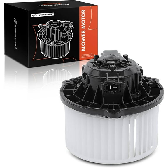 A-Premium HVAC Blower Heater Motor with Fan Cage Compatible with Hyundai Santa Fe Sport 2013-2014 2.0L 2.4L, Front Side, Replace# 971134Z000