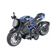 thumbnail image 1 of Juguete de motocicleta para niños, juguete de moto extraíble, adornos, modelo de motocicleta de simulación para regalos de niños y adolescentes , Azul, 1 of 9