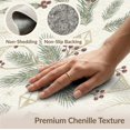 thumbnail image 6 of ODIKA Festive Fluffy Border Alfombra Para Sala Shaggy Furry Whote Fuzzy Flowing Pet Friendly & Kids Safe Play for Playroom, Bedroom, Reading Nook, 6 of 7