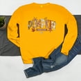 thumbnail image 6 of Yteetum Pumpkin Print Sweatshirts for Women Halloween Thanksgiving Print Crewneck Hoodless Sweatshirt Tops Womens Casual Pumpkin Season Print Round Neck Loose Fits Long Sleeve Sweatshirts Fall Trendy, 6 of 6