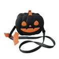 thumbnail image 2 of taicans Halloween Purse,Pumpkin Crossbody Bag Purse,Novelty Pumpkin Purse Leather Female Daily Halloween Bag, 2 of 6