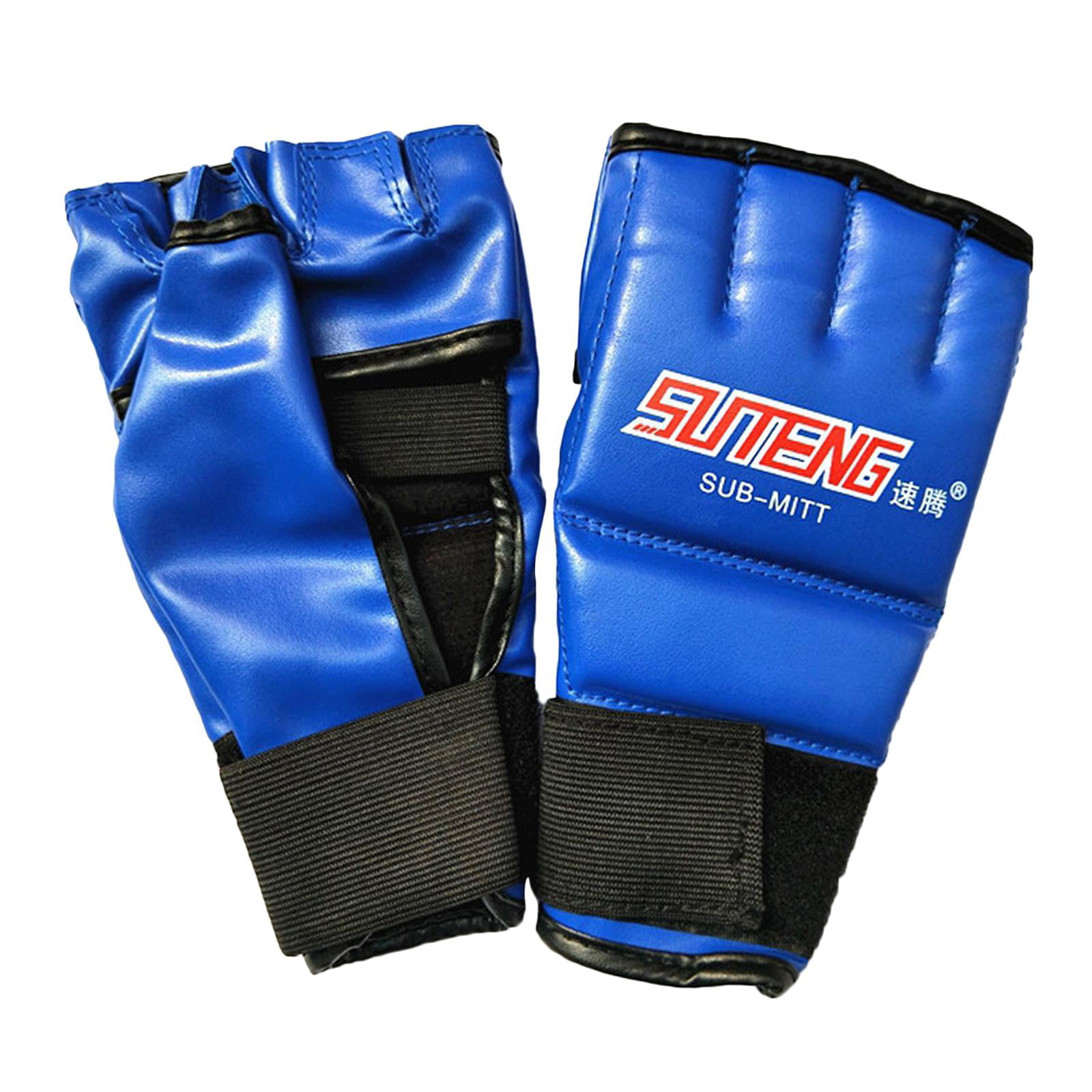 Details about   Open Palm Leather Sparring Kickboxing Punching Boxing Formatio Gloves 