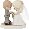 thumbnail image 2 of Precious Moments 222009 with This Ring, I Thee Wed Bisque Porcelain/Fabric Figurine, 2 of 4