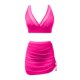 thumbnail image 3 of WILLBEST Traje de Baño Negro para Mujer, conjunto de Bikini de Cintura Alta con Falda de Baño, Trajes de Baño de Malla Tipo Pareo, 3 of 4
