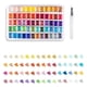thumbnail image 4 of pstuiky Set de acuarelas de 20 colores (2012/20/24/60) con pigmentos sólidos perlados. 5 ml de pigmentos perlados para acuarela., 4 of 4