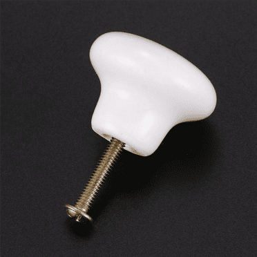 6Pcs Ceramic Door Round Handles Kitchen Cabinet Cupboard Wardrobe Pull Knobs White S