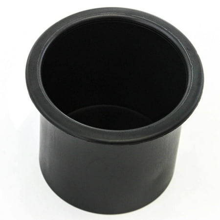 Red Hound Auto Front Center Console Cup Holder Insert 2015-2019 Compatible with Ford F-150 Black Liner
