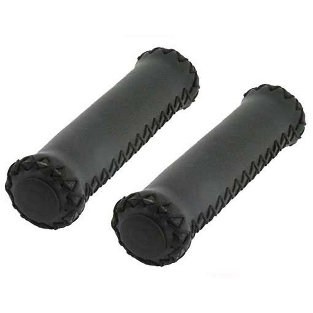 Grips Leather Black Bike grips, bicycle grips, lowrider grips, beach