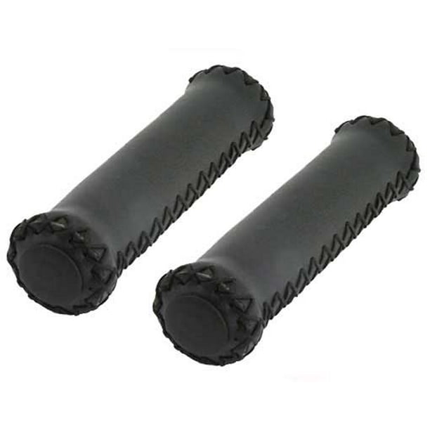 Grips Leather Black Bike grips, bicycle grips, lowrider grips, beach