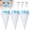 Blue, variant on XiYing Lint Catcher for Washer | Floating Laundry Filter Bag with Buoy Balls | Reusable Mesh Pet Hair Trap for Top Load Front Load Compact Portable Washing Machines
