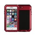 thumbnail image 4 of Rugged Shock-Resistant Hybrid Full Cover Case for iPhone 6S Plus - Red, 4 of 6