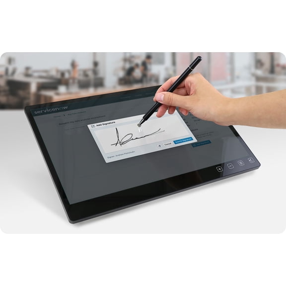 GeChic 15.6-inch T151A Touchscreen Monitor, HDMI, USB Type-C inputs, 10-Finger Multi-Touch,12V & 5V, True-Flat Touchscreen Glass for Embedded Device