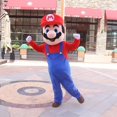 thumbnail image 5 of Disfraz de muñeco de dibujos animados de Super Mario de Disney, muñeco personalizado para caminar, jugar en vivo, promoción de eventos, accesorios, mascota títere, 5 of 5