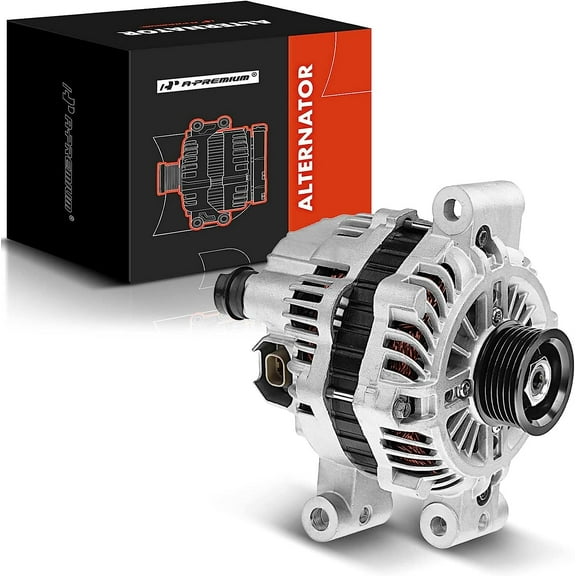 A-Premium Alternator with 12V 120A for Pontiac G8 2008-2009 - V6 3.6L, Replace# 92173959