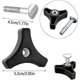 thumbnail image 2 of 2 pcs Lawn Mower Handle, Triangular Lawn Mower Handle Screw, Lawn Mower Handle Bolt, Lawn Mower Accessories, Lawn Mower Bolt, 2 of 4