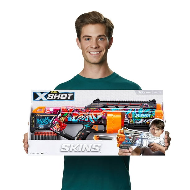 X-Shot Skins Last Stand Dart Blaster (16 Darts) - Walmart.ca