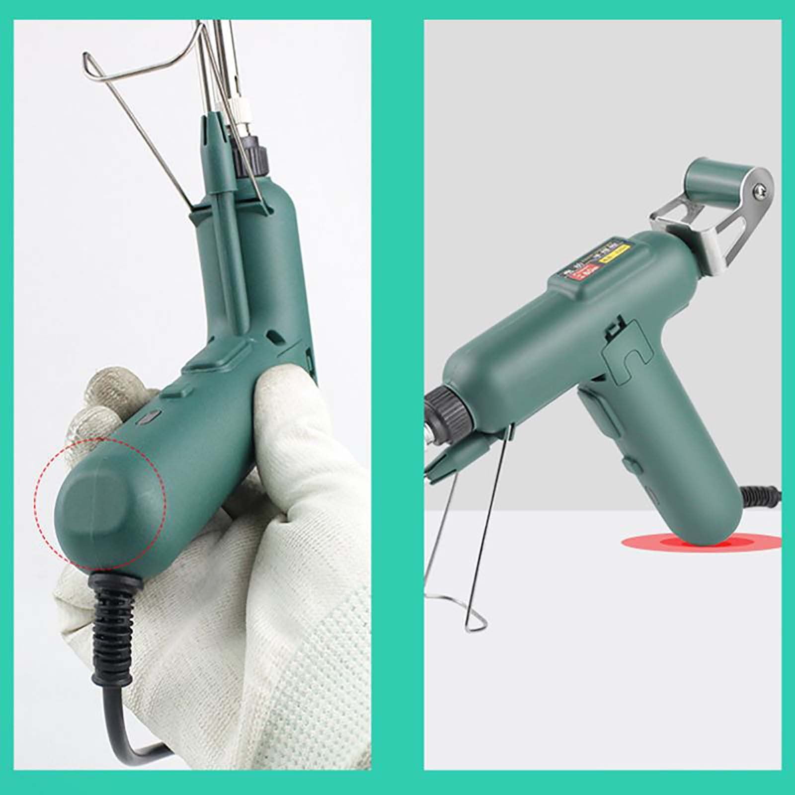 High Efficient 80W Soldering Iron Motorized Automatic Feed Adjustable Temp 180-520°C Portable Soldering Tool