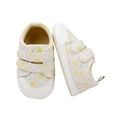 thumbnail image 6 of Eltusu Toddler Girls Sneakers, Breathable Casual PU Lightweight Walking Shoes Yellow Size 6 US, 6 of 6