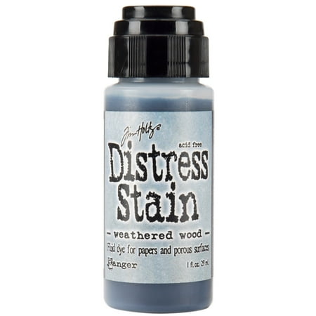Distress Stain 1oz-Weathered Wood, Pk 1, Tim Holtz/Ranger