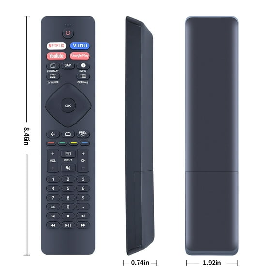 New NH800UP BT800 URMT47CND002 Replacement IR Remote Control For Philips LED TV(NO Voice)50PFL5766/F7 55PFL5704/F7 65PFL5604/F7 43PFL5704/F7 50PFL5704/F7 65PFL5504/F7 50PFL5604/F7 65PFL5704/F7