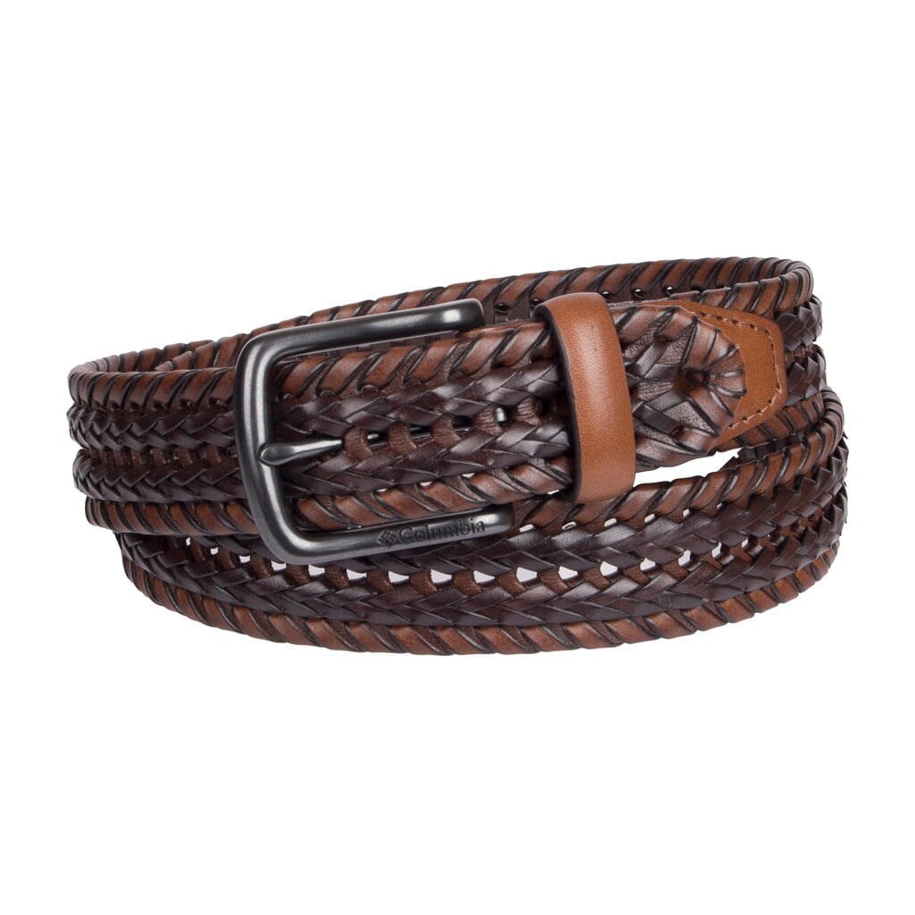 tan braided belt