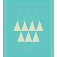 thumbnail image 3 of Ambesonne Geometric Duvet Cover Sets, Modern Triangles and Dots, 2-Twin, Dark Seafoam and Pastel Green, 3 of 4