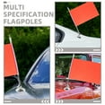thumbnail image 2 of KAKOWELY Support de Drapeau de Fenêtre de Voiture 2 Pcs Support de Mât de Drapeau Support de Mât de Drapeau Support de Mât de Drapeau Support de Mât de Drapeau, 2 of 5